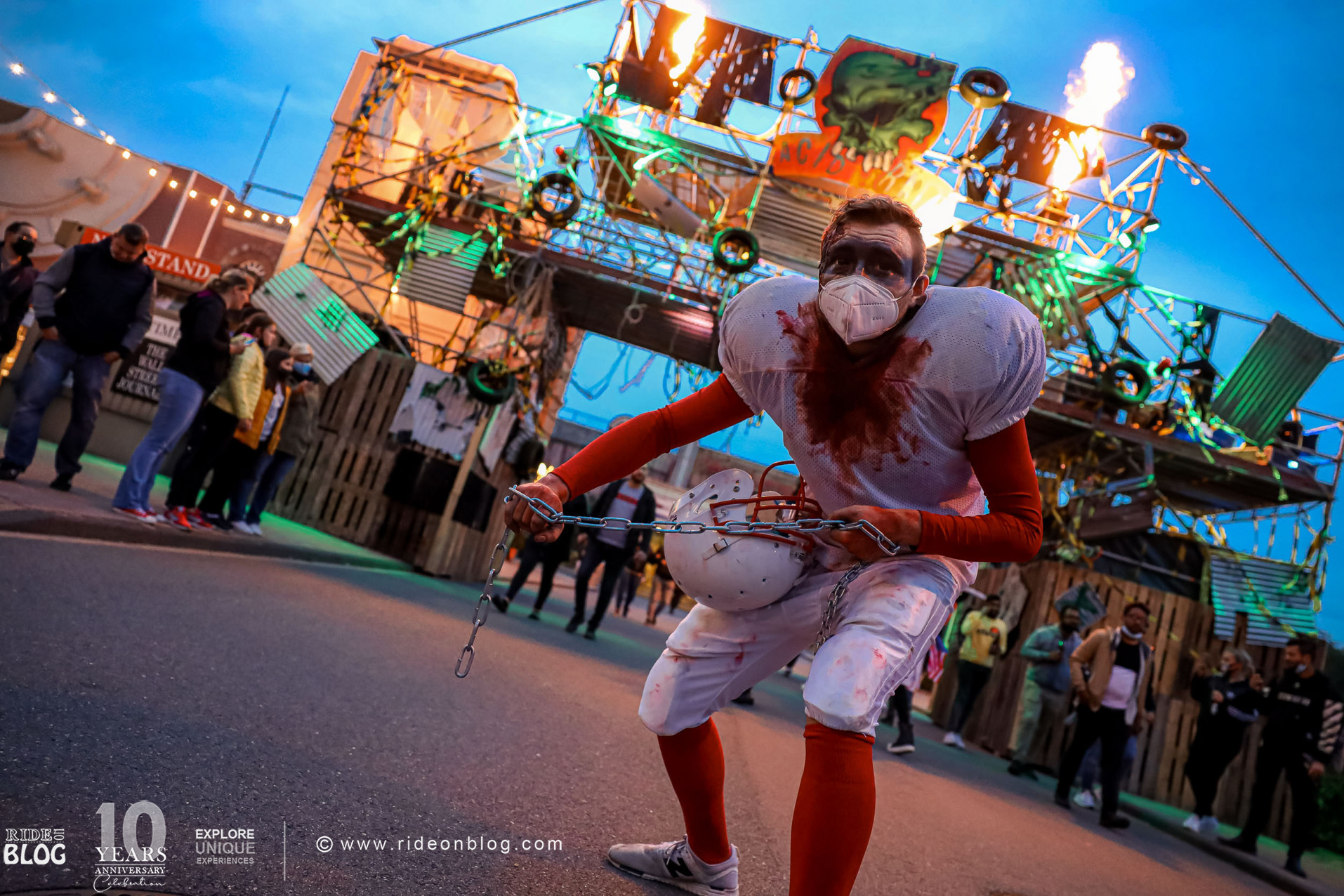 Monster Verbreiten Im Movie Park Wieder Angst Und Schrecken