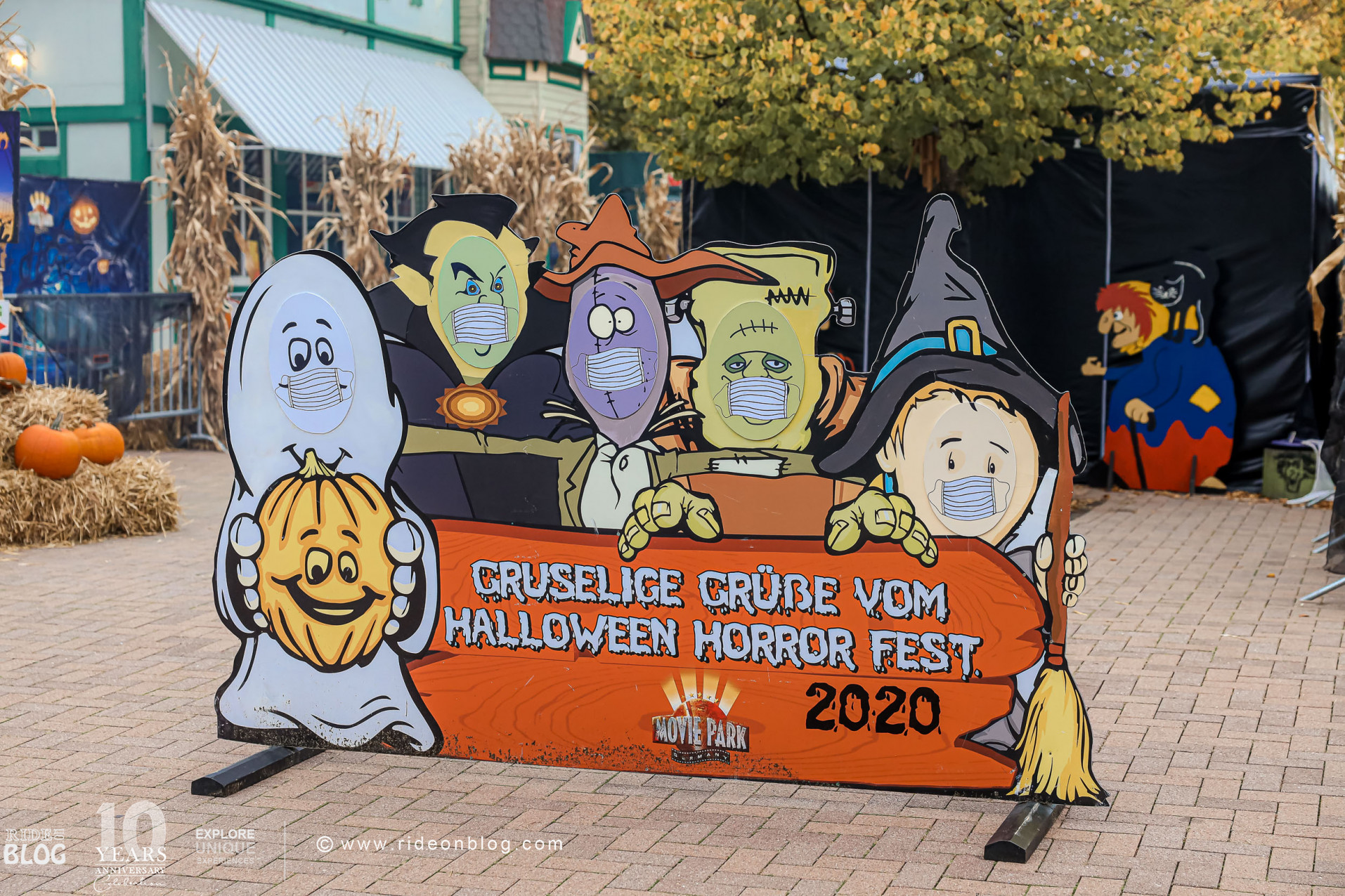 Monster Verbreiten Im Movie Park Wieder Angst Und Schrecken